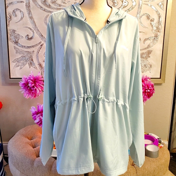 ADIDAS MINT GREEN LIGHTWEIGHT JACKET - Picture 2 of 12